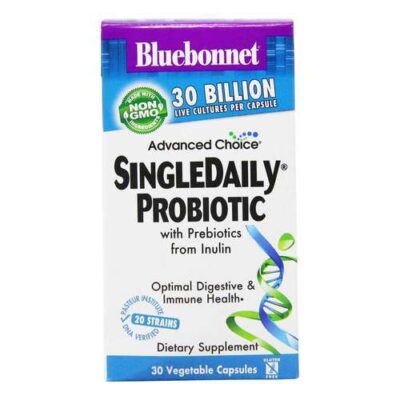 30 billion single-daily probiotics with prebiotics from inulin photo