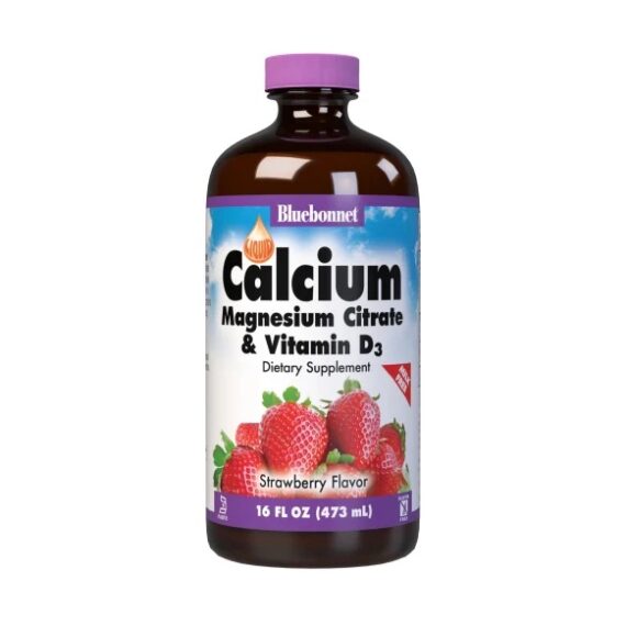 Liquid calcium magnesium citrate & vitamin d3 photo