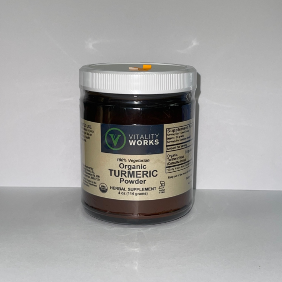 Organic turmeric powder photo