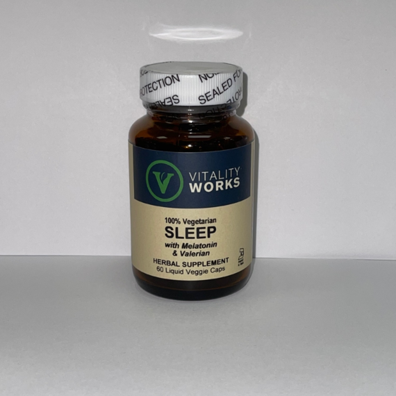 Sleep with melatonin & valerian photo