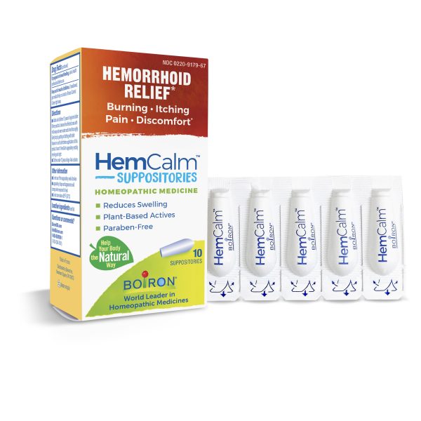 HemCalm Suppositories - Hemorrhoid Relief