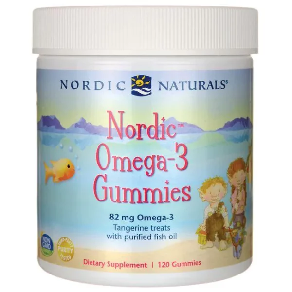 Nordic Naturals- Nordic Omega-3 Gummies - Tangerine